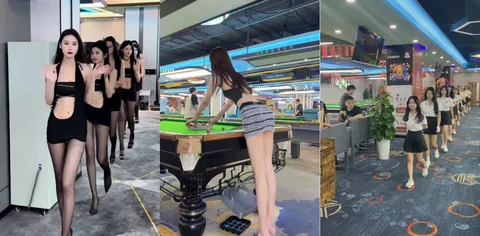 台球第9弹 台球馆包厢性爱合集 别光看球技 包厢里 台球第9弹