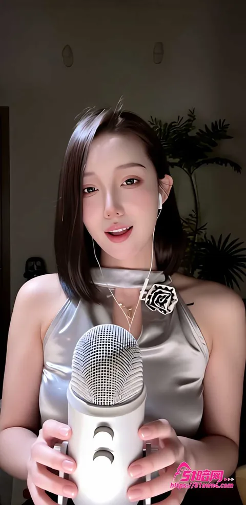 陈肩睡不醒银色挂脖上衣纹身细节2 ASMR高颜值声控博主 陈肩睡不醒 低 陈肩睡不醒银色挂脖上衣纹身细节2